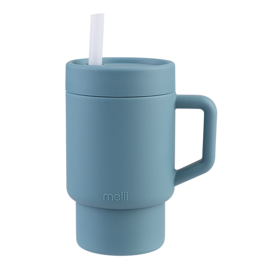 Melii Luxe Silicone Tumbler With Straw 265ml