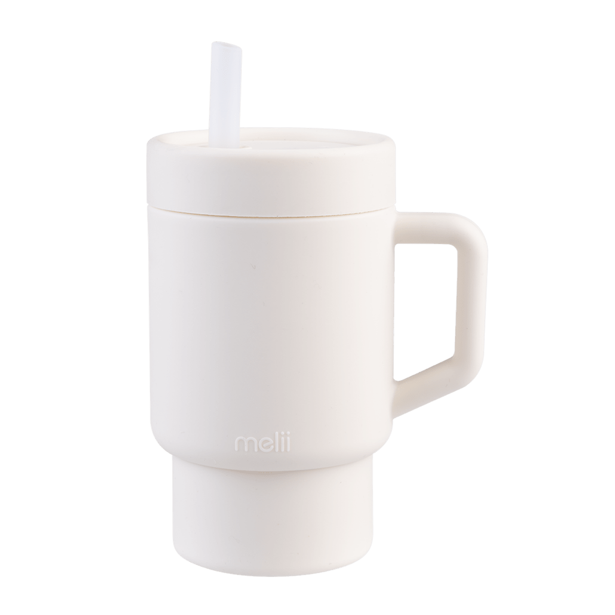Melii Luxe Silicone Tumbler With Straw 265ml - BentoBliss
