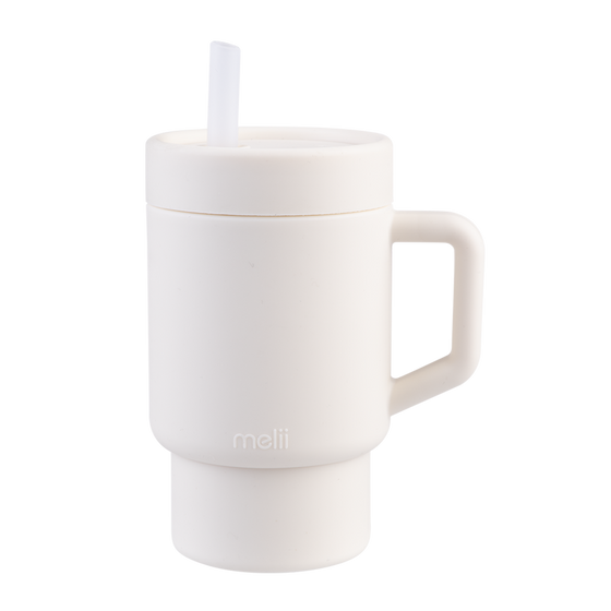 Melii Luxe Silicone Tumbler With Straw 265ml