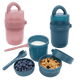 Melii Luxe Yoghurt Or Salad On The Go With Spoon 780ml - BentoBliss