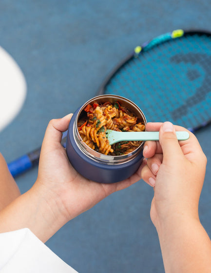 MontiiCo Insulated Mini Food Jar - Navy lifestyle