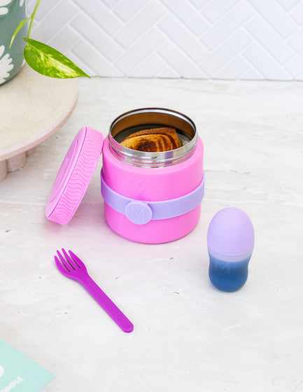 MontiiCo Insulated Food Jar - Floss portrait