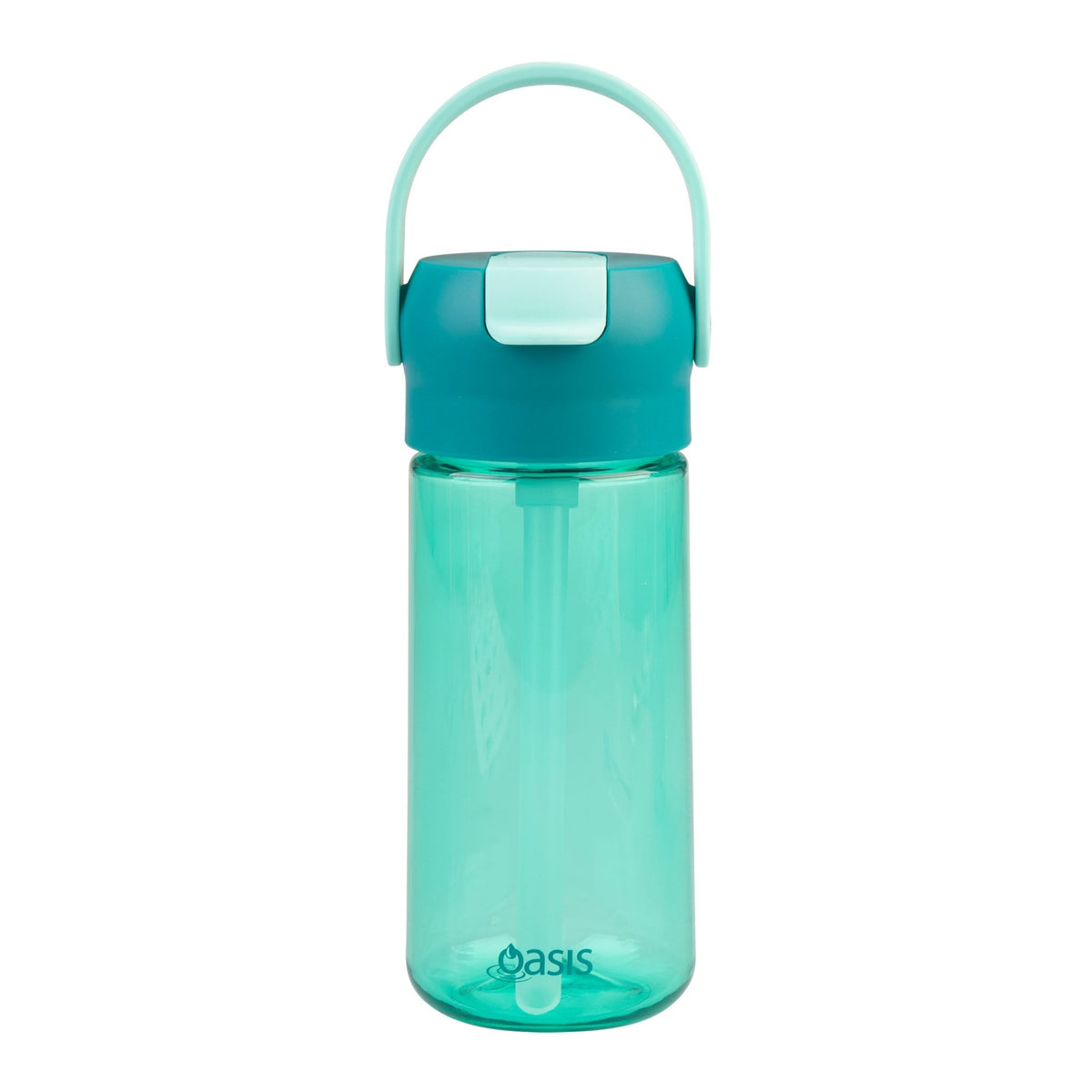 Oasis Flip N Sip Tritan Kid's Drink Bottle 460ml Green- BentoBliss