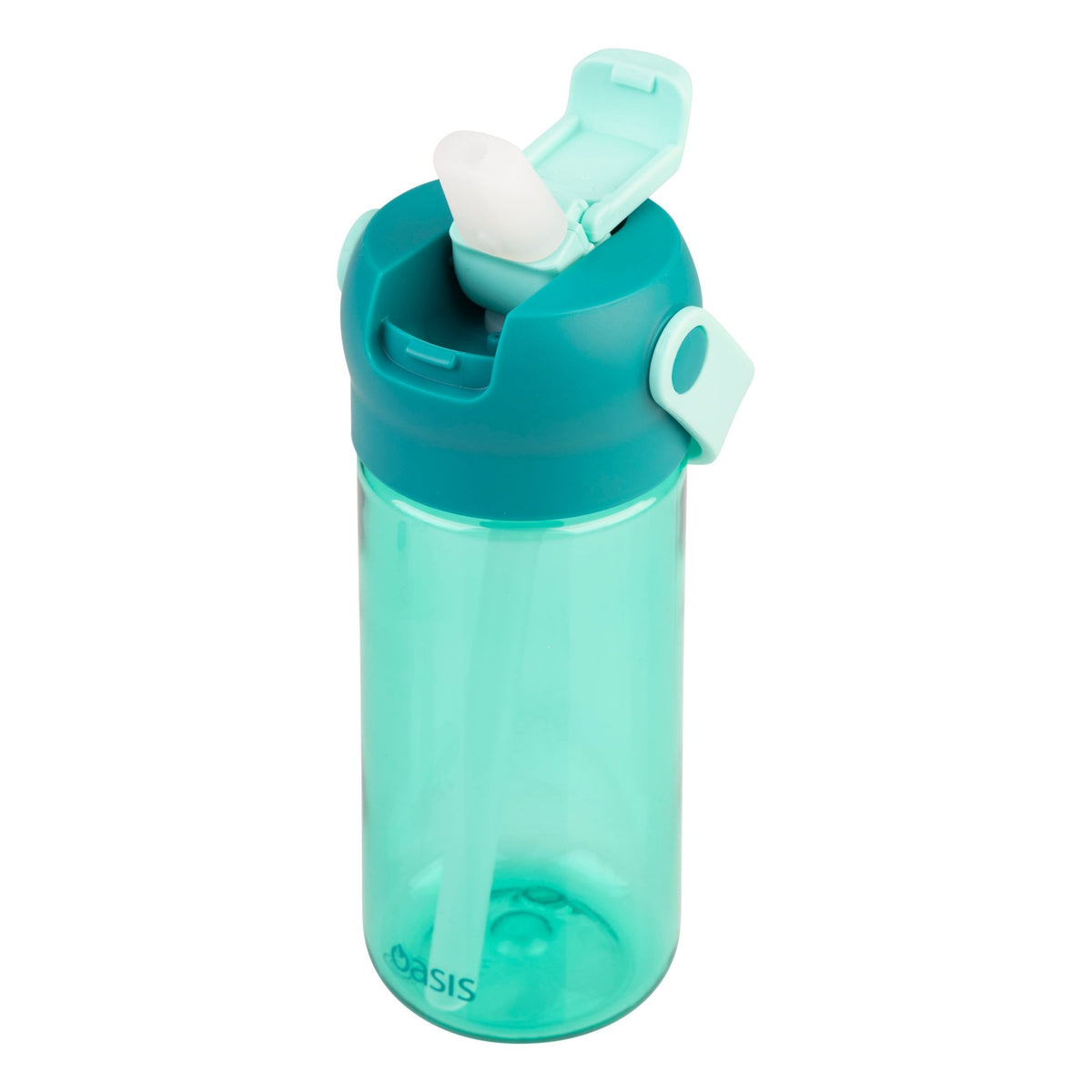 Oasis Flip N Sip Tritan Kid's Drink Bottle 460ml Green- BentoBliss