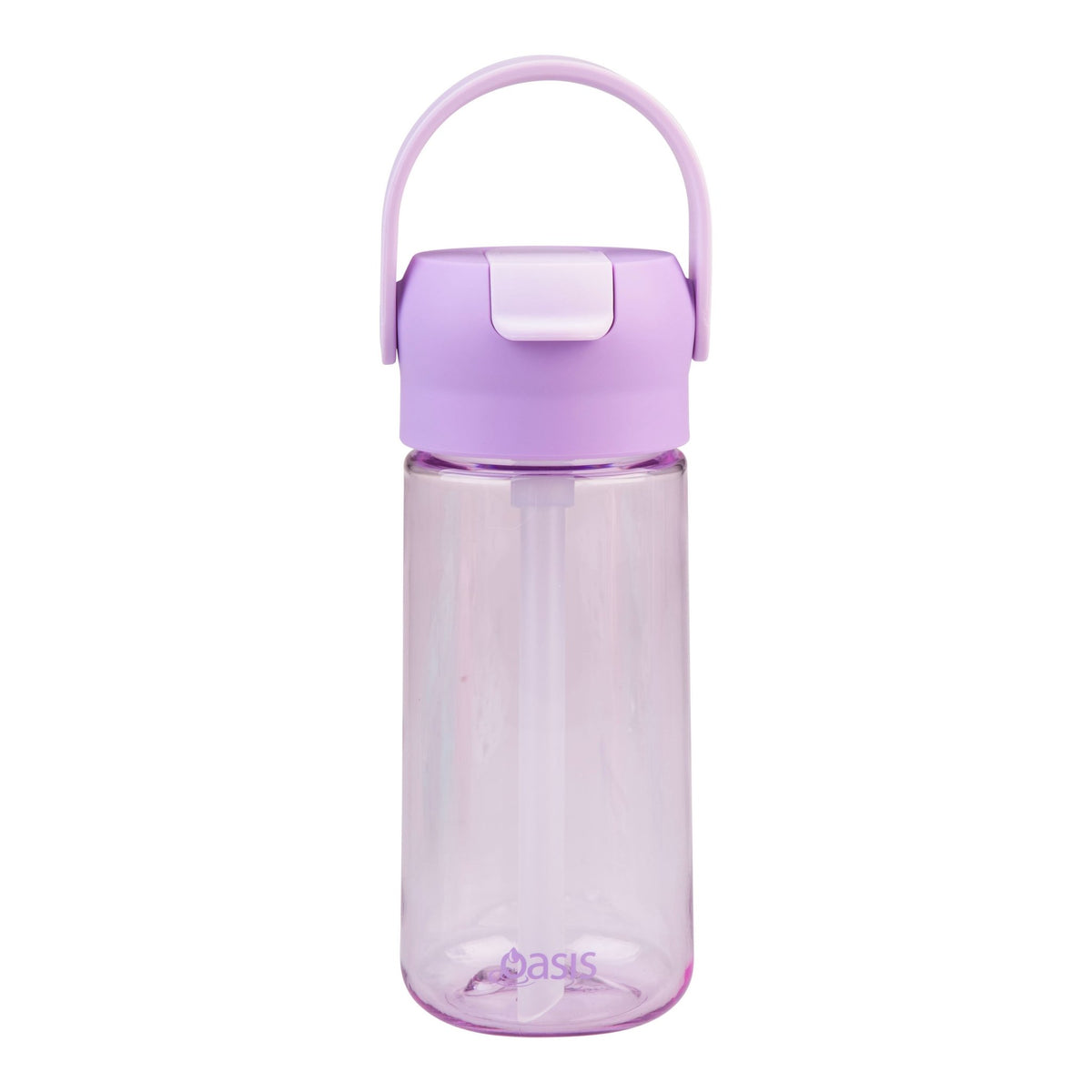 Oasis Flip N Sip Tritan Kid's Drink Bottle 460ml Lavender- BentoBliss
