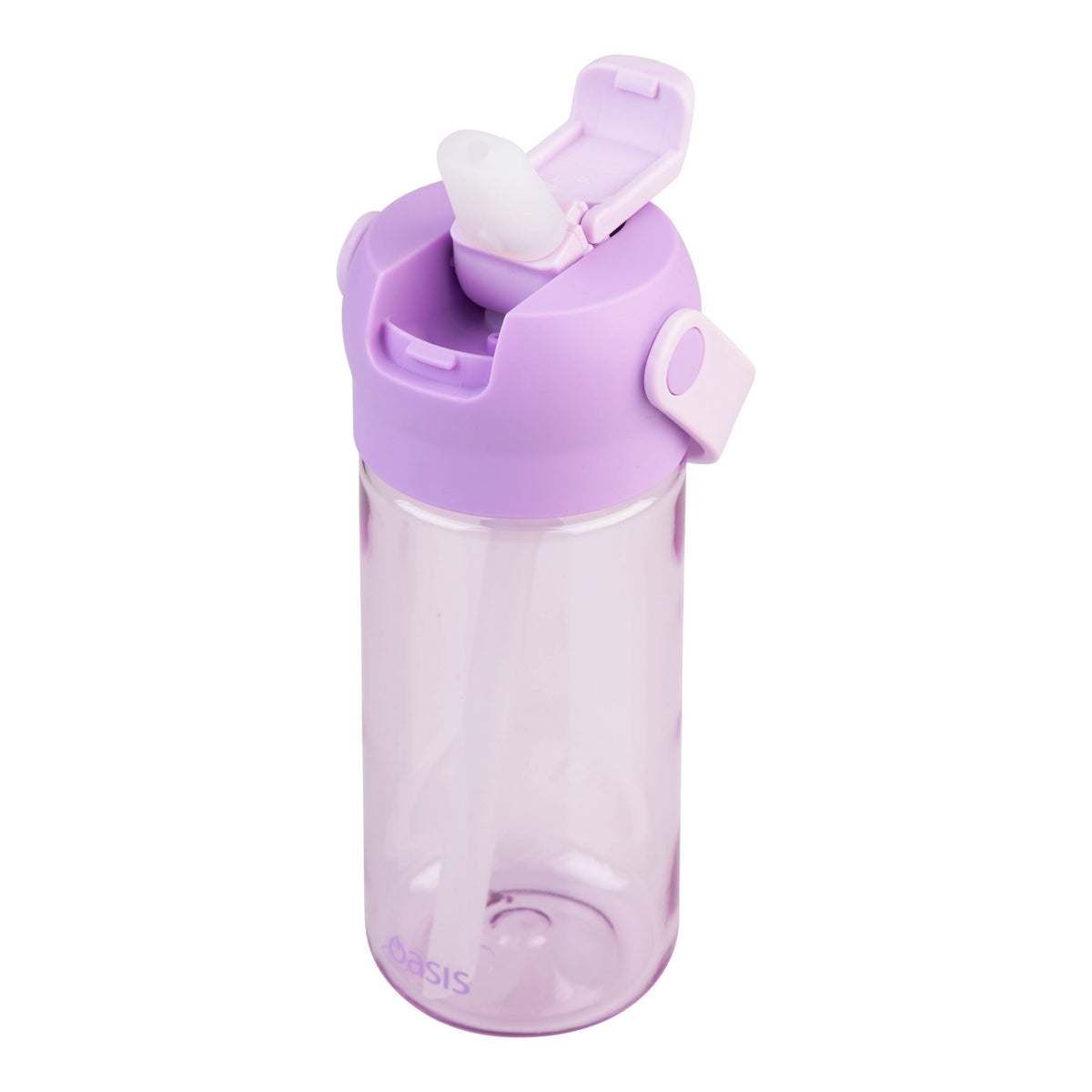 Oasis Flip N Sip Tritan Kid's Drink Bottle 460ml Lavender- BentoBliss