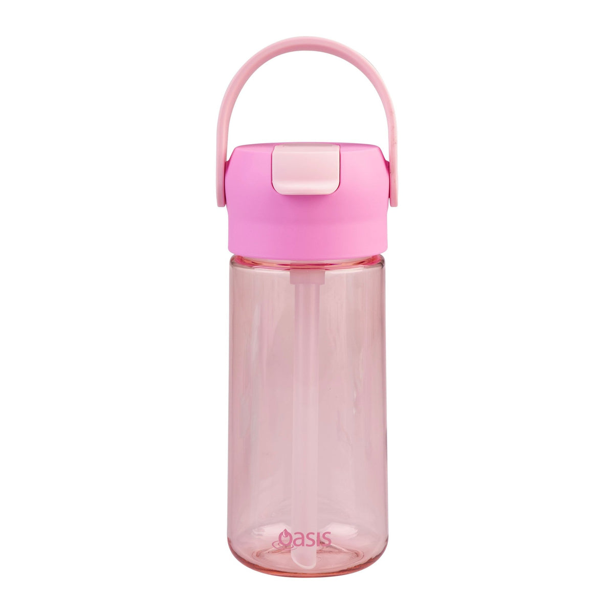 Oasis Flip N Sip Tritan Kid's Drink Bottle 460ml Pink- BentoBliss