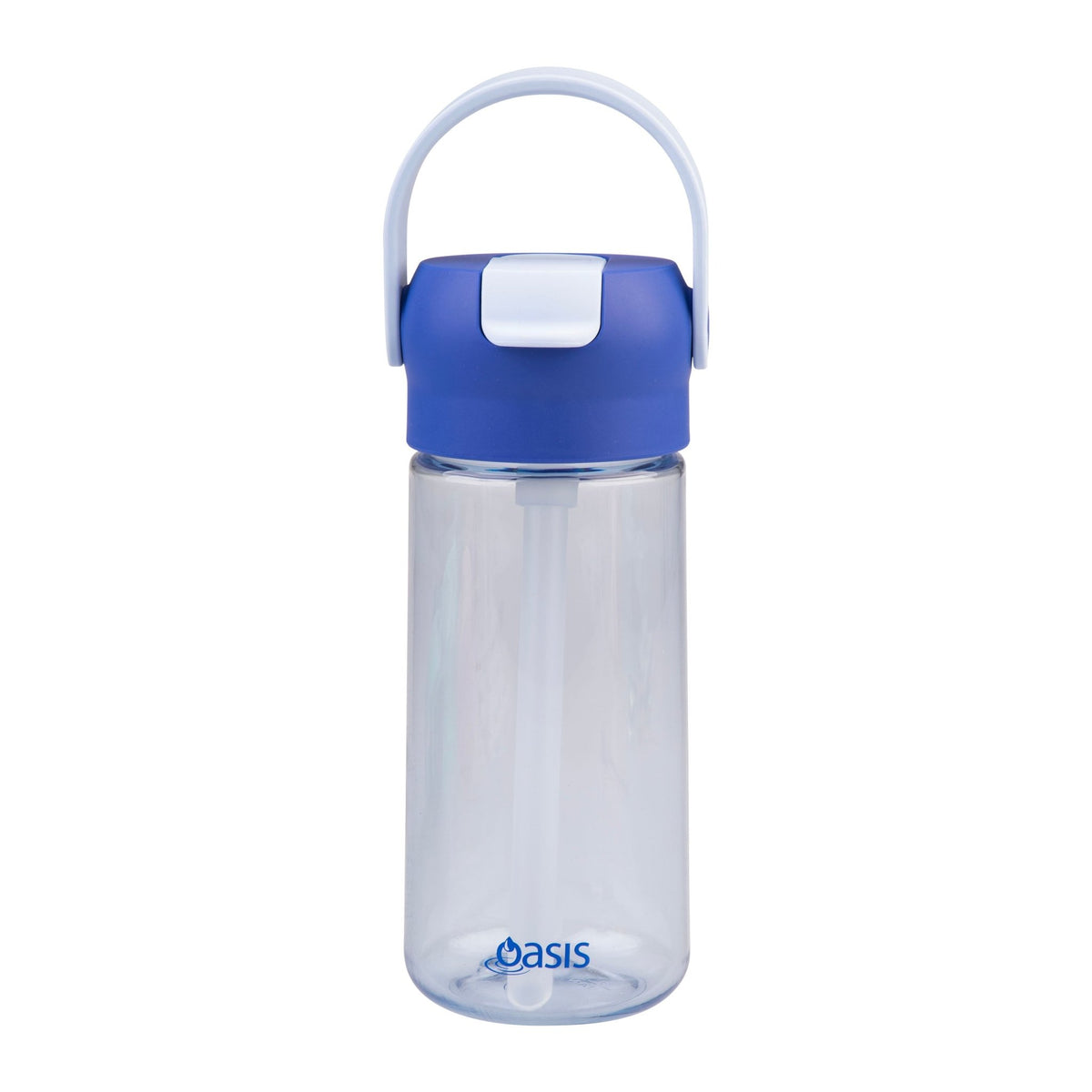 Oasis Flip N Sip Tritan Kid's Drink Bottle 460ml Blue- BentoBliss