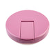 Oasis Insulated Food Flask 230ml – Blush Pink Screw Lid Close-Up with Flat Pull Tab