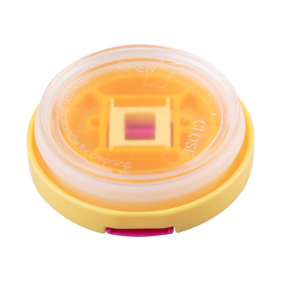 Oasis Insulated Food Flask 230ml – Bubblegum Pink Lid with Inner Seal and Quick-Release Tab