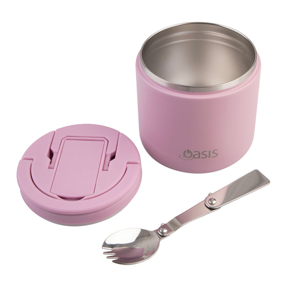 Oasis Insulated Food Flask 500ml - Blush