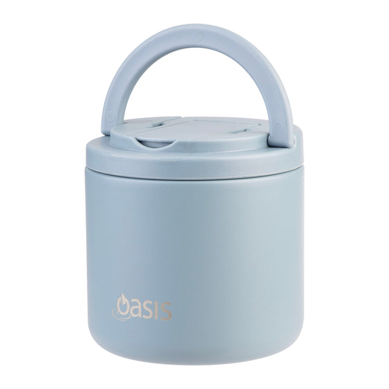 Oasis Insulated Food Flask 500ml - Hazy Blue