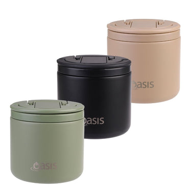 Oasis Insulated Food Flask 550ml Bundle - BentoBliss