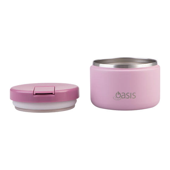 Oasis Insulated Food Flask 300ml - Blush