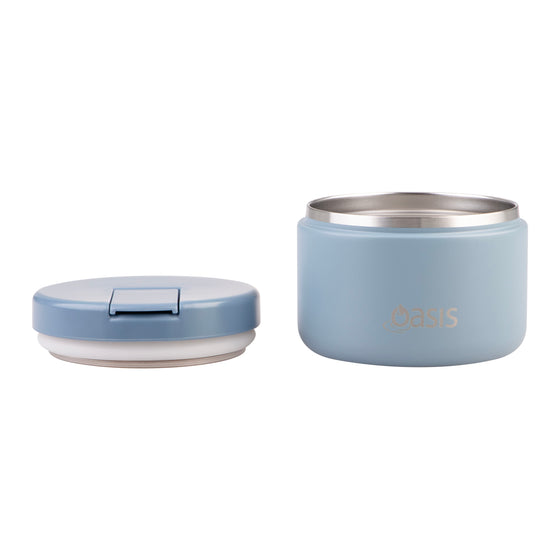 Oasis Insulated Food Flask 300ml - Hazy Blue