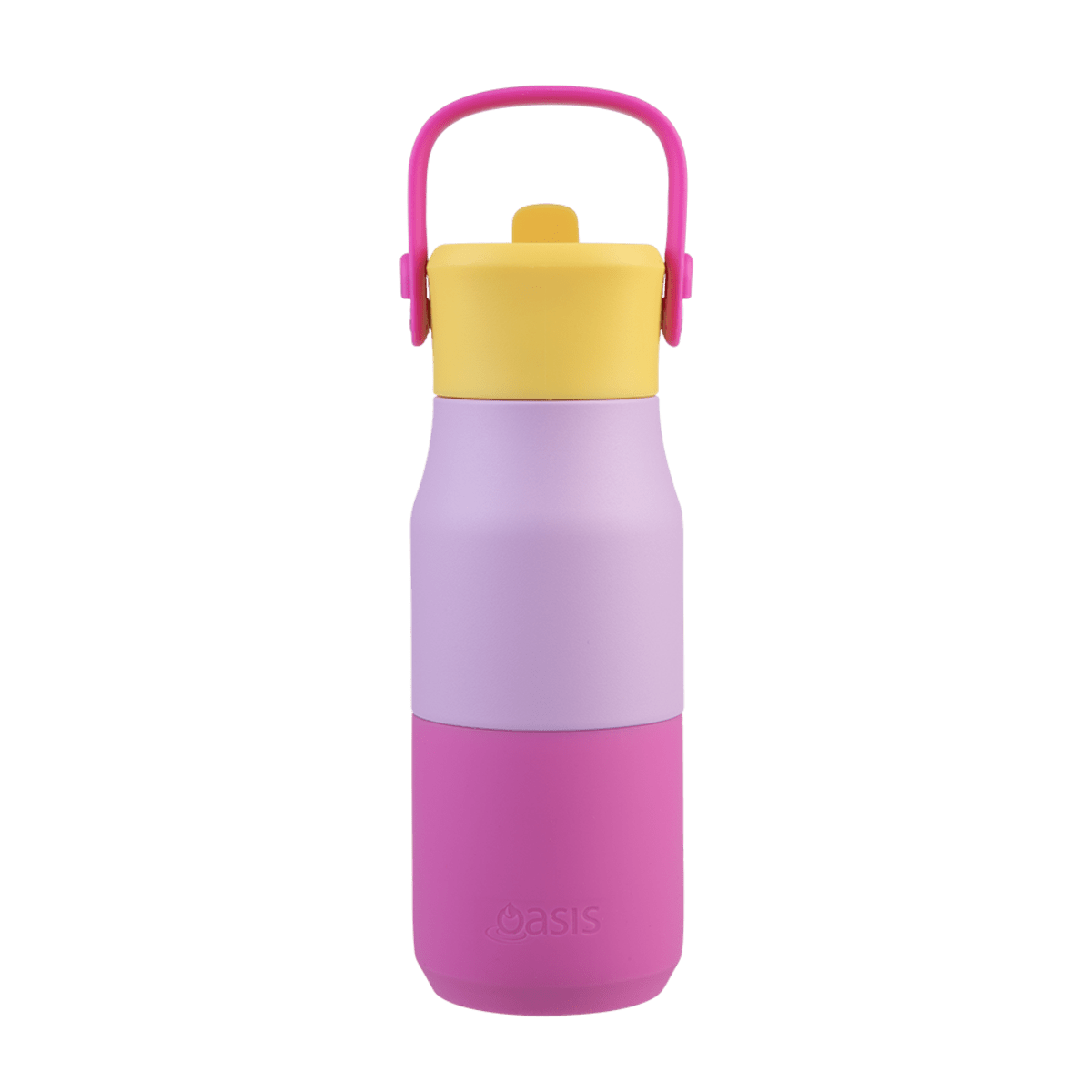Oasis Insulated Food Flasks & Junior Drink Bottle - Bubblegum Pink - BentoBliss