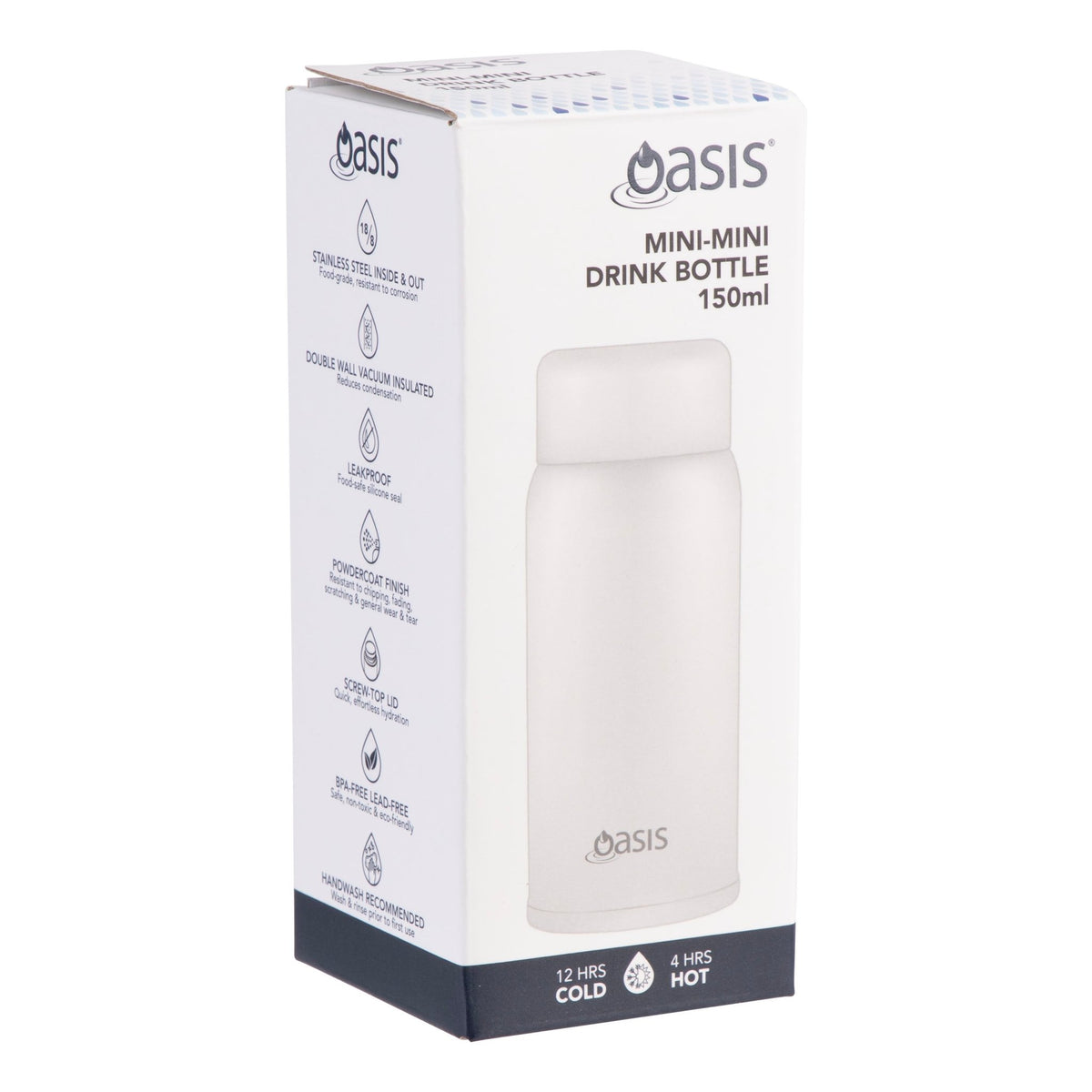 Oasis Insulated Mini-Mini Drink Bottle 150ml - BentoBliss