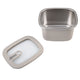 Oasis Microwave Safe Stainless Steel Rectangular Container 500ml Oat- BentoBliss