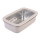 Oasis Microwave Safe Stainless Steel Rectangular Container 700ml Oat- BentoBliss