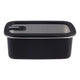 Oasis Microwave Safe Stainless Steel Container Bundle - Black