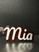 Personalised Name Acrylic Bag Tag - BentoBliss