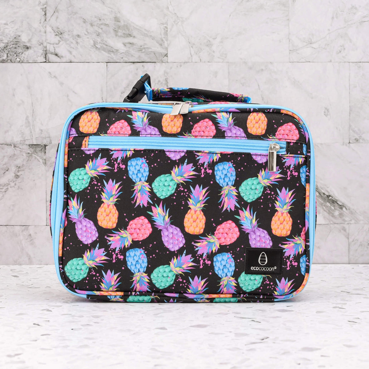 Ecococoon Insulated Lunch Bag - Pineapples - BentoBliss