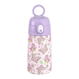 Sachi Insulated Double Decker Lunchbag and Drink Bottle - Butterfly Bliss - BentoBliss