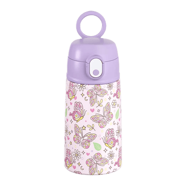 Sachi Insulated Double Decker Lunchbag and Drink Bottle - Butterfly Bliss - BentoBliss