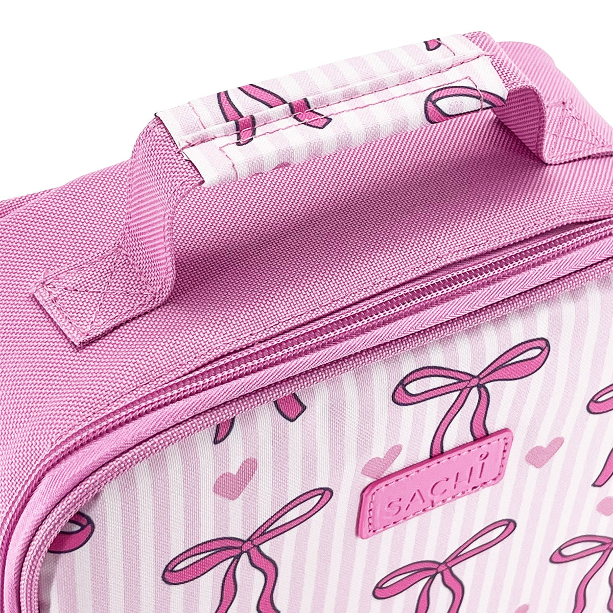Sachi Insulated Lunch Bag XL & Bottle Bundle - Bows & Hearts - BentoBliss