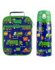 Sachi Insulated Lunch Bag and Bottle Bundle - Garbage Trucks