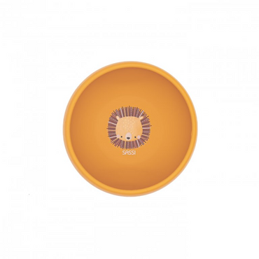 Sassi Silicone Suction Bowl - Chompy The Lion - BentoBliss 