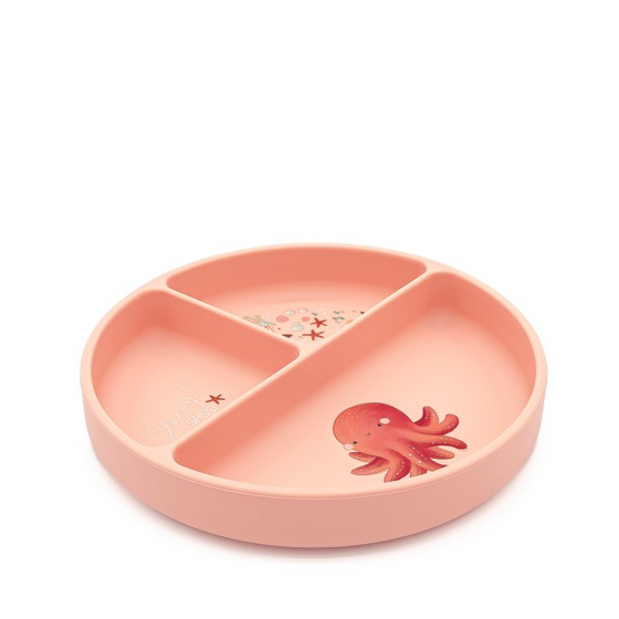 Sassi Silicone Suction Plate - Slurpy The Octopus - BentoBliss 