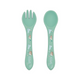 Sassi Silicone Cutlery Set - Munchy the Bear - BentoBliss 