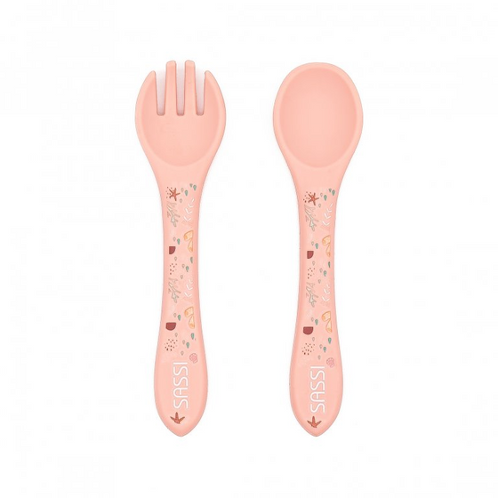 Sassi Silicone Cutlery Set - Slurpy The Octopus - BentoBliss 