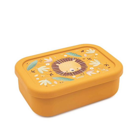 Sassi Silicone Lunch Box - Chompy the Lion - BentoBliss 