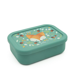 Sassi Silicone Lunch Box - Crunchy the Fox - BentoBliss 