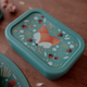 Sassi Silicone Lunch Box - Crunchy the Fox - BentoBliss 