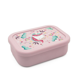 Sassi Silicone Lunch Box - Sparkly the Unicorn - BentoBliss 