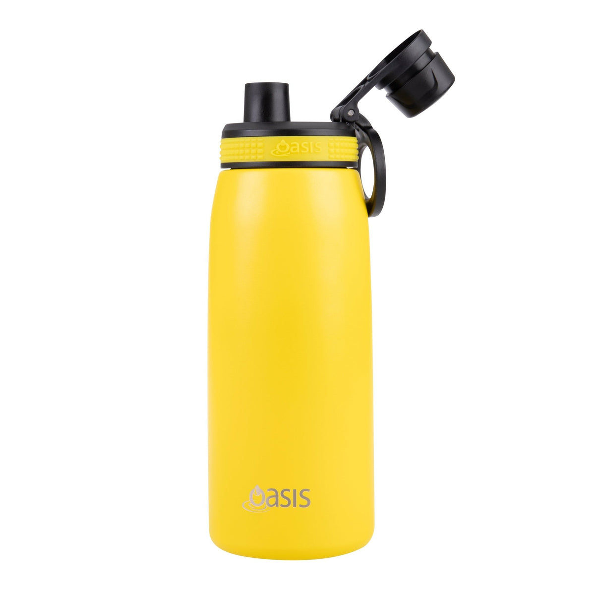 Oasis Insualted Sports Bottle With Screw Cap 780ml - Neon Yellow - BentoBliss