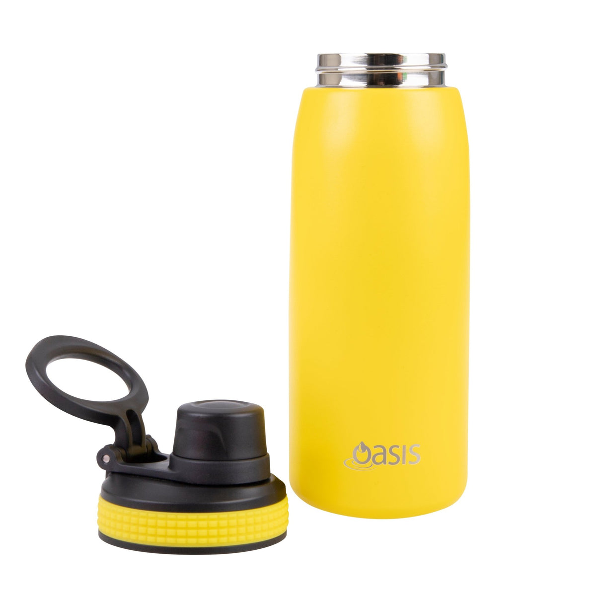 Oasis Insualted Sports Bottle With Screw Cap 780ml - Neon Yellow - BentoBliss